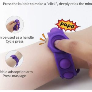 Silicone pop Bracelets For Gifts