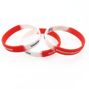 multi color silicone bracelet
