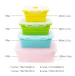 Set of 4 Collapsible Storage Bowls (10)
