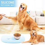 pet feeding mat with suction cup