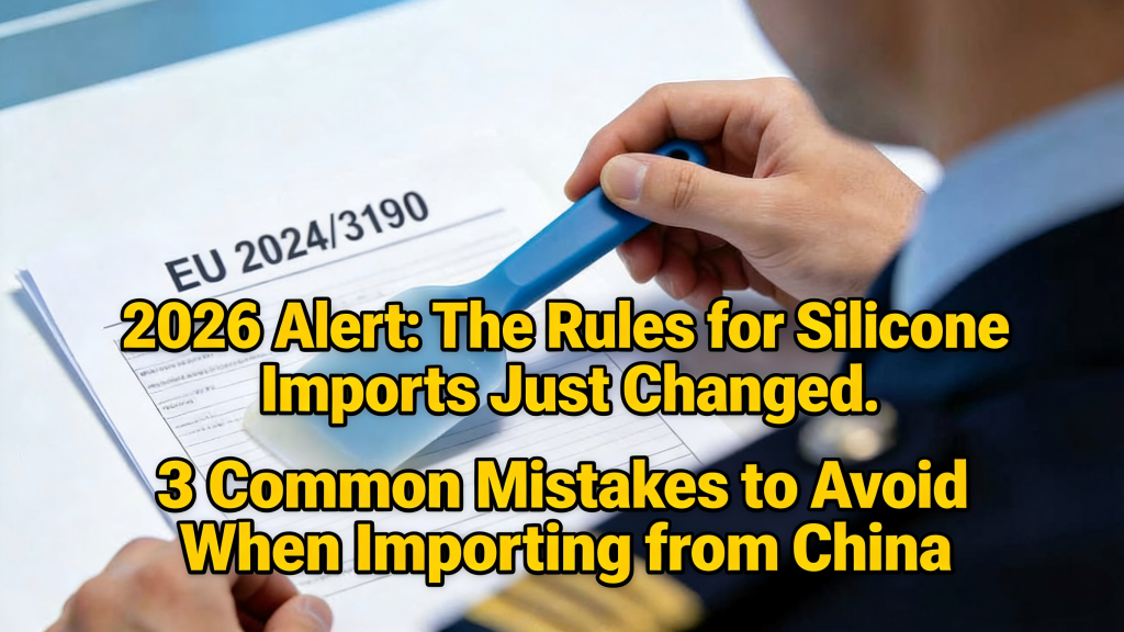 2026 Alert: The Rules for Silicone Imports Just Changed. 3 Common Mistakes to Avoid When Importing from China