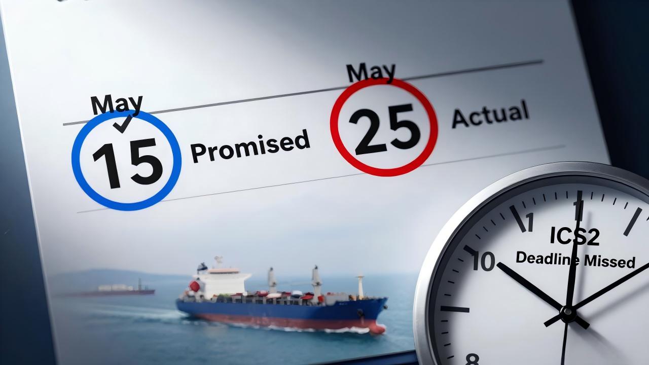 Promised time vs actual time