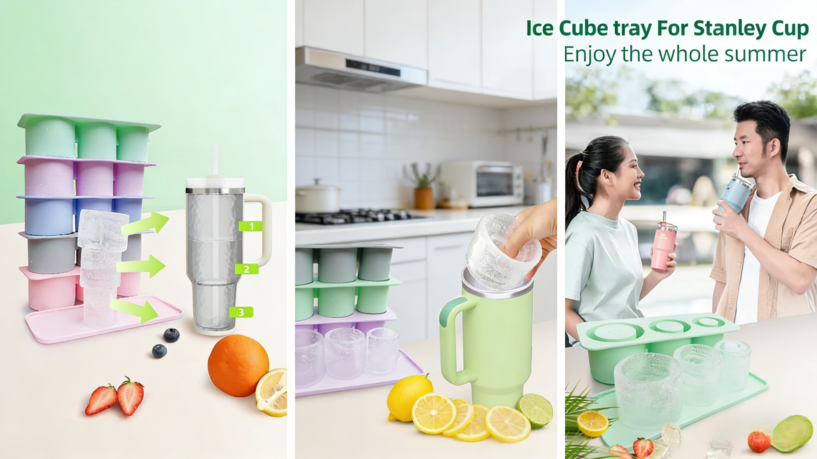 stanley cup ice mold tray