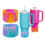 3D Checkered Textured Silicone T