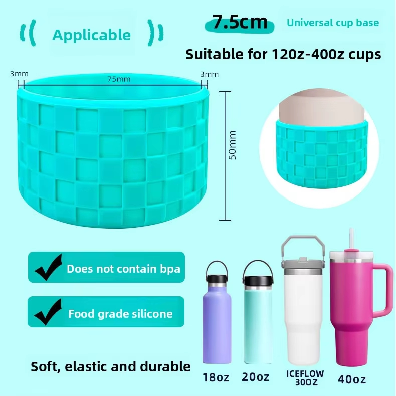 3D Checkered Textured Silicone T