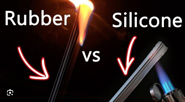 Burn Test of silicone