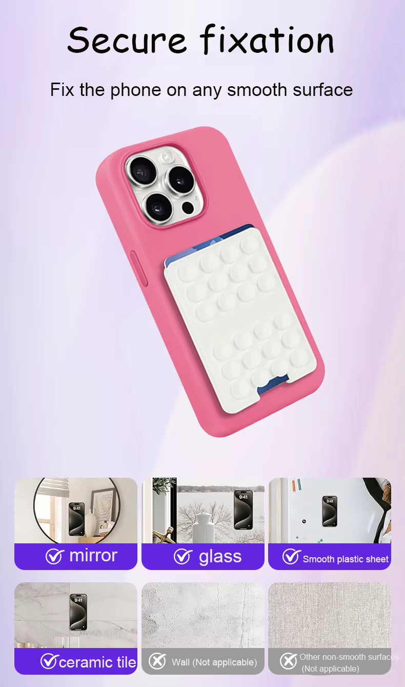 Suction Phone wallet