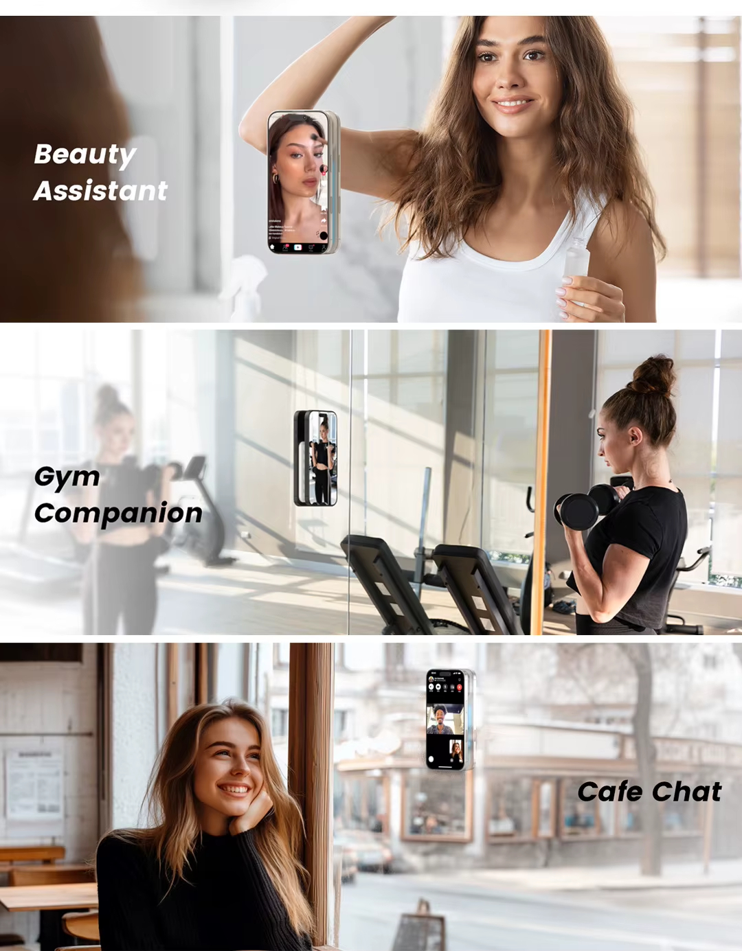 Adhesive Cellphone Card Mount