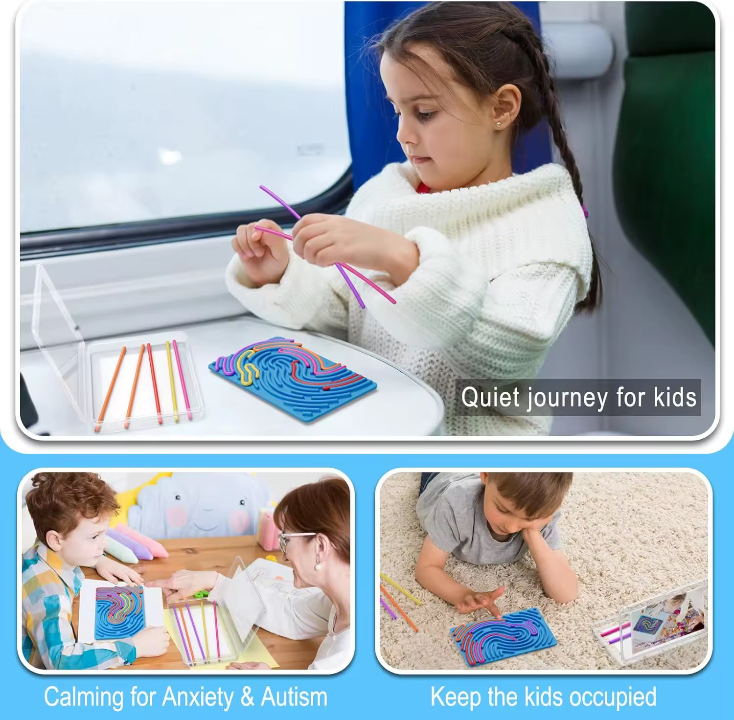Kids Quiet Fidgets Stress Items 