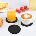 Round Silicone Drink Coasters