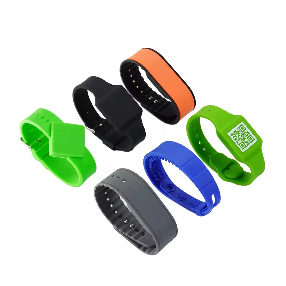 Custom silicone RFID band (1) custom NFC RFID Wristband Bracelet 13.56mhz
