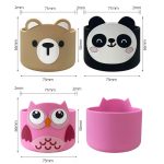 Cute bear Silicone Boot for Stanley Boot