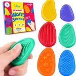 Sensory Stone Textured Soft Worry Stone