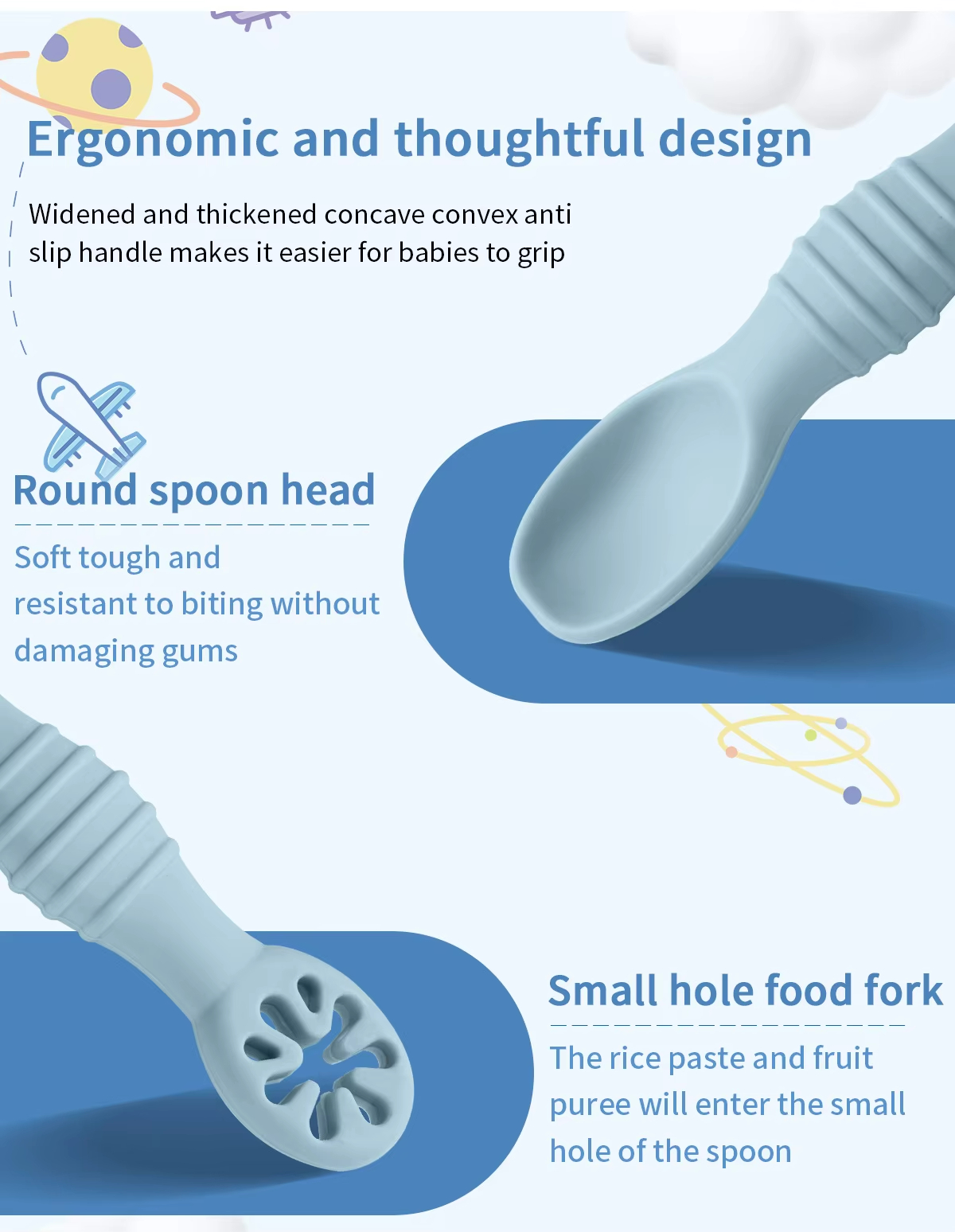 Toddler Self Feeding Utensils