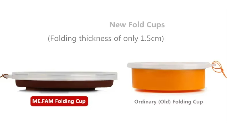 Silicone Collapsible Travel Cups