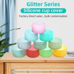 Glitter Silicone Boot Drinkware Accessory