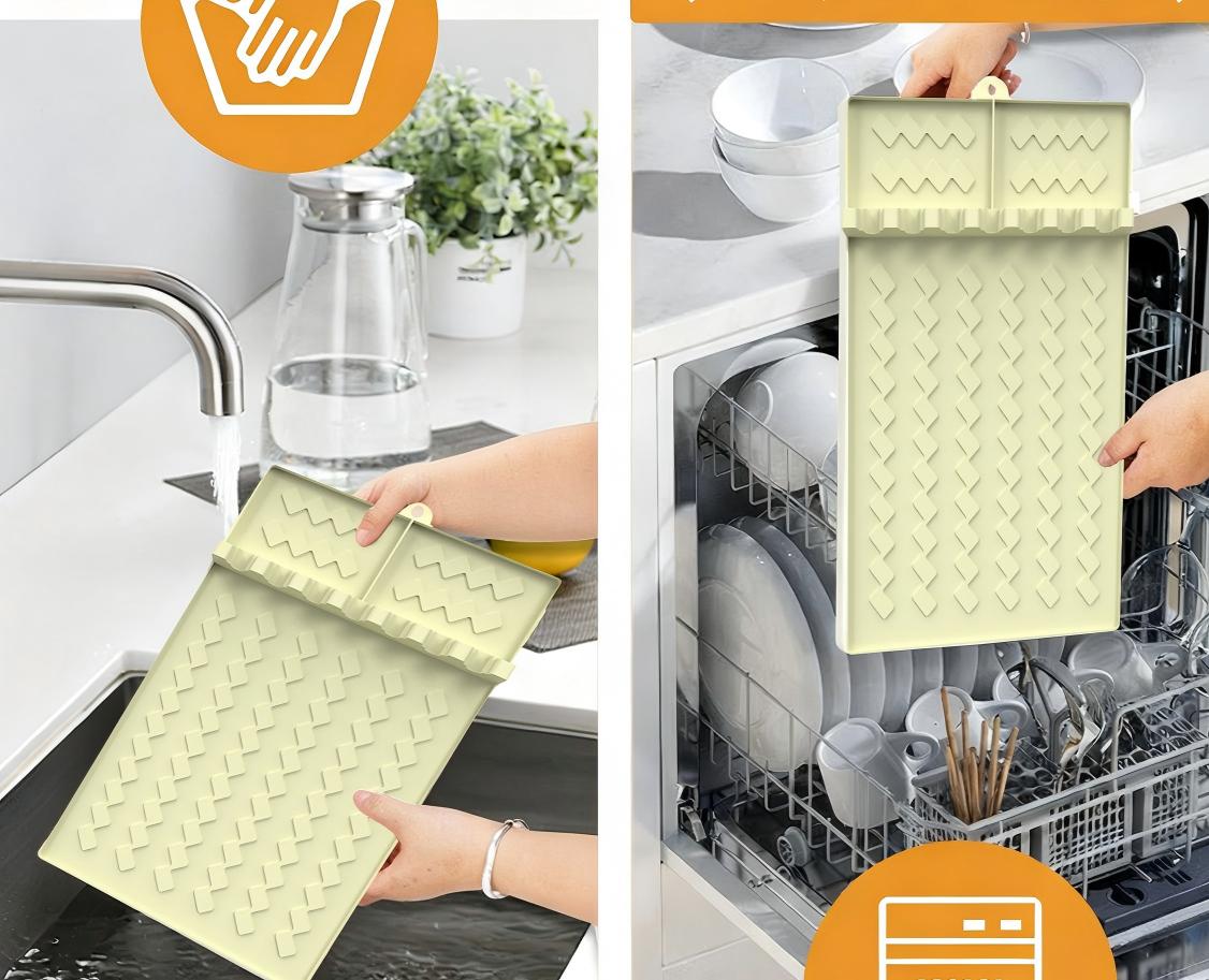 Silicone Grill Side Shelf Mat
