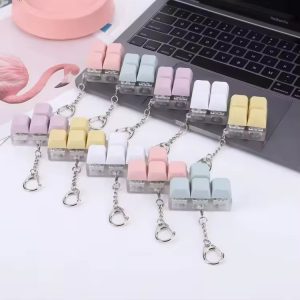 Keyboard Keycap Stress Relief key chain