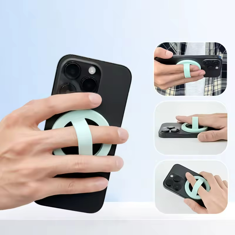 Rotating Finger Loop Ring Grip Holder