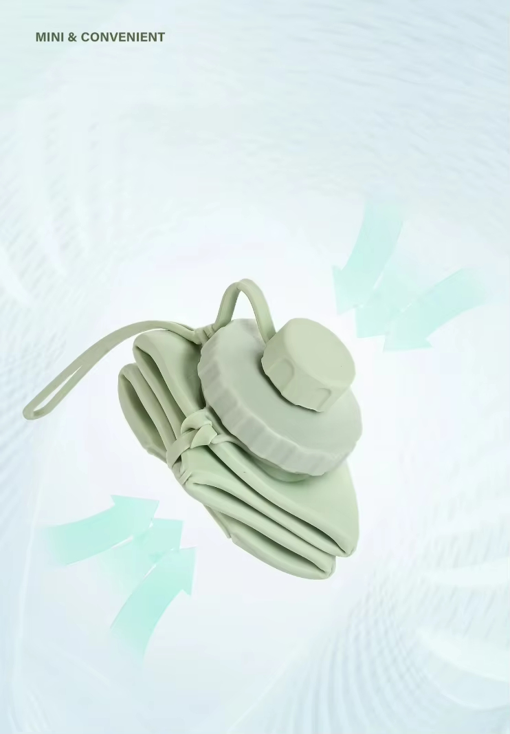 Leakproof BPA Free Foldable Sports Bottle