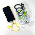 Silicone Heart Loop Phone Lanyard