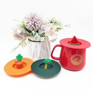 Colorful Food Grade Anti-dust Airtight Seal Lids with Fun Handle Design