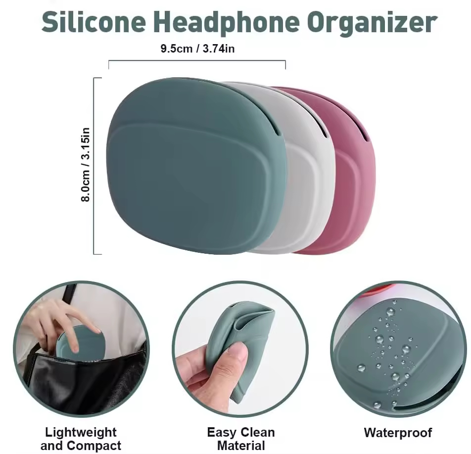 Headphone Earbud Protective Carrying Case Bag