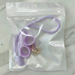 Silicone Lip Balm Holder keychain package