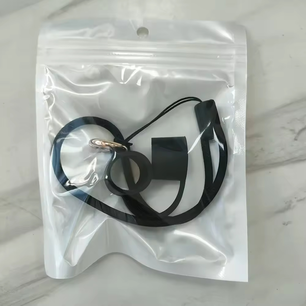 Silicone Lip Balm Holder keychain packing way