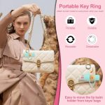 Silicone Lip Balm Holder key chain