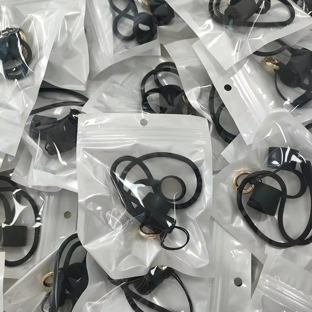 Silicone Lip Balm Holder keychain package