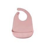 Silicone Bibs Adjustable Waterproof Eating Bibs for Babies & Toddlers