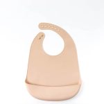 Silicone Bibs Adjustable Waterproof Eating Bibs for Babies & Toddlers