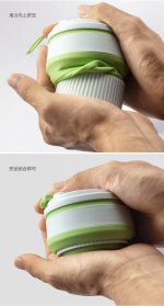 350ml Foldable Travel Silicone Cup