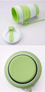 350ml Foldable Travel Silicone Cup
