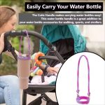 8-40OZ Bottle Water Bottle Sling Strap Cup Accessories