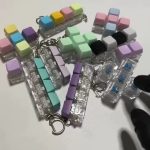 Keyboard Fidget Keychain