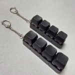 Keyboard Fidget Keychain