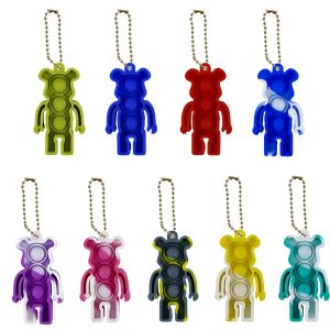 min push bubble key chain