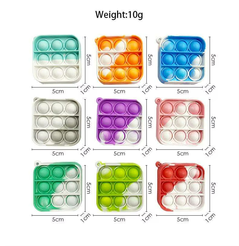 Rainbow Stress Relief Hand Toys 