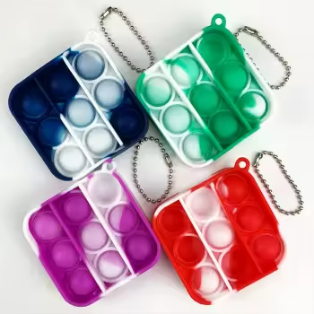 min push bubble key chain