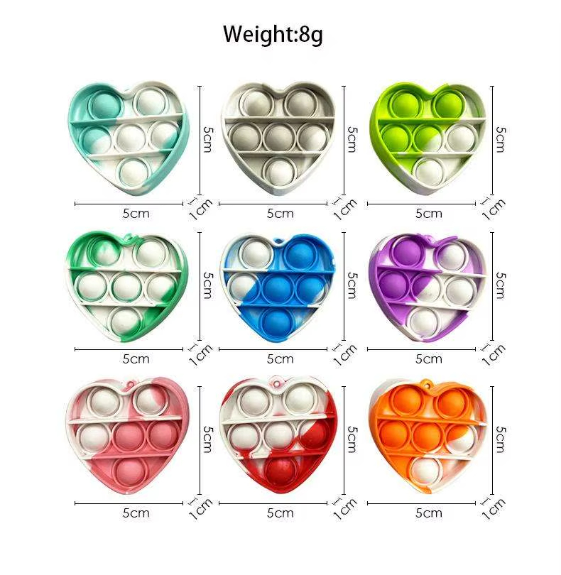 Rainbow Stress Relief Hand Toys 