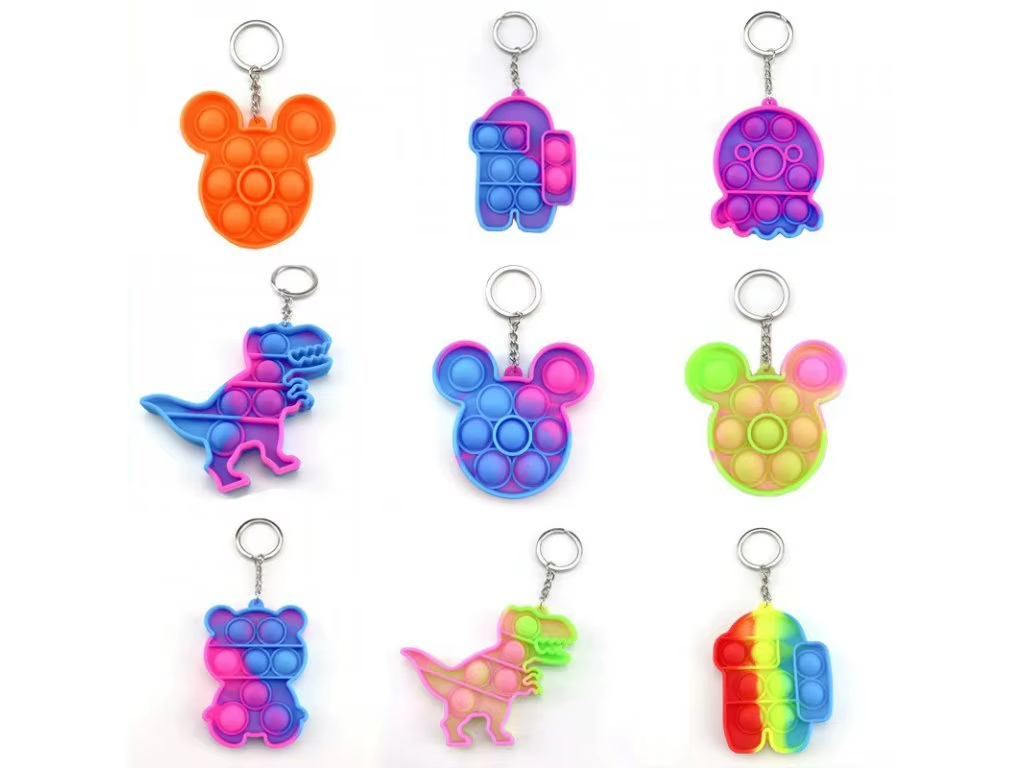 Rainbow Stress Relief Hand Toys 