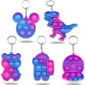 min push bubble key chain