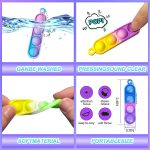 Mini Pop Fidget Keychain