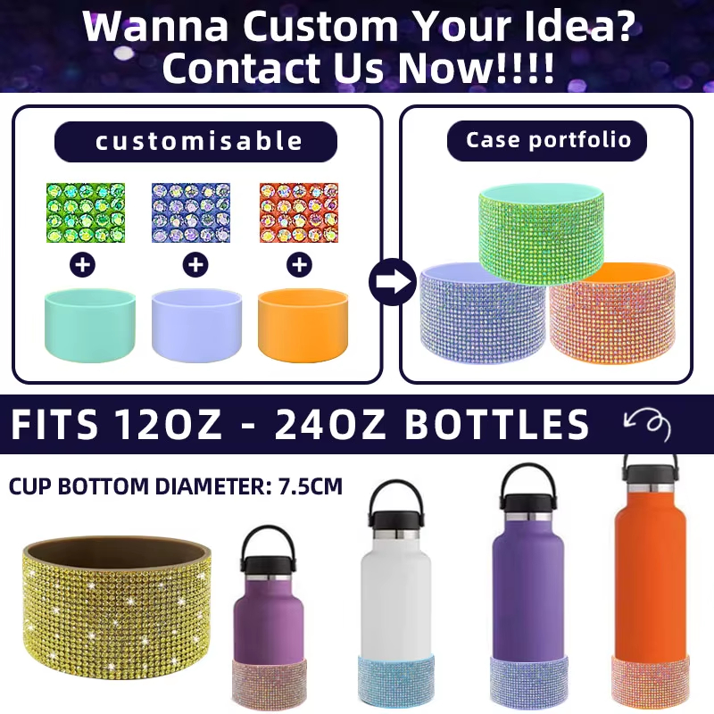 Diamond Water Bottle Protective Boot 