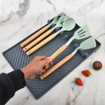 Silicone Grill Side Shelf Mat