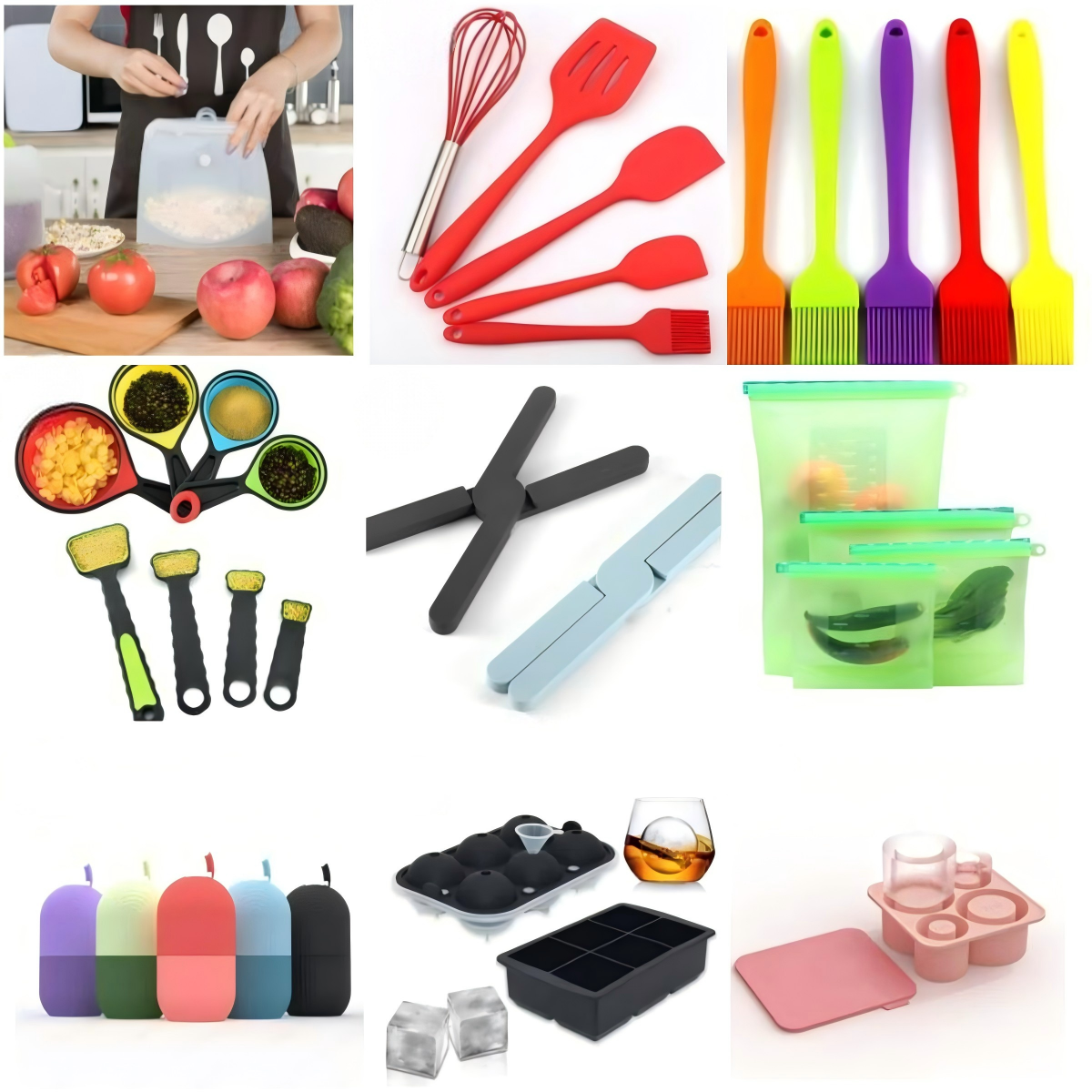 silicone kitchen tools